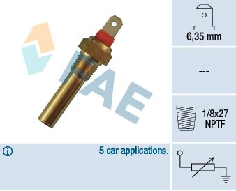 Sensor, coolant temperature FAE 31640