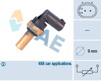 Sensor, coolant temperature FAE 32710