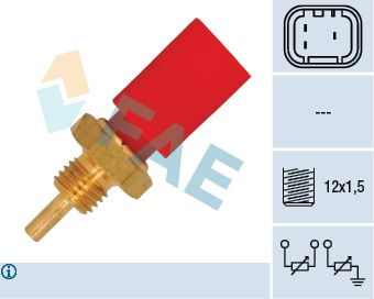 Sensor, coolant temperature FAE 33725