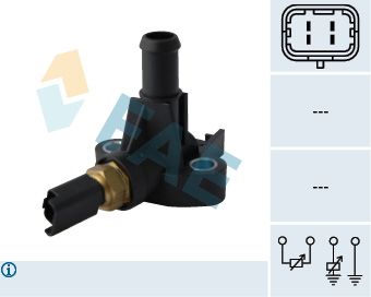 FAE 33851 Sensor, coolant temperature