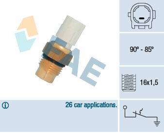 FAE 36710 Temperature Switch, radiator fan