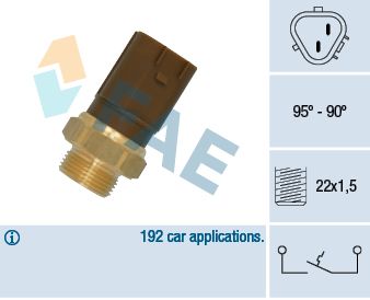FAE 36720 Temperature Switch, radiator fan