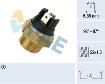 FAE 37310 Temperature Switch, radiator fan