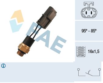 FAE 37550 Temperature Switch, radiator fan