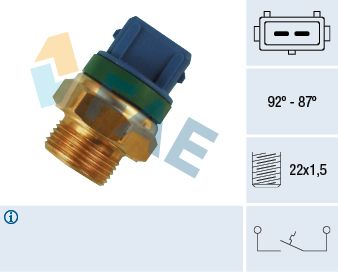 FAE 37680 Temperature Switch, radiator fan