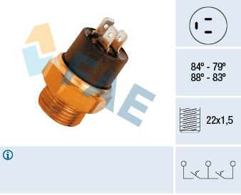 FAE 37810 Temperature Switch, radiator fan