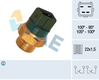 FAE 38010 Temperature Switch, radiator fan
