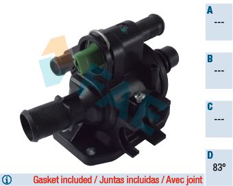 FAE 5306383 Thermostat, coolant