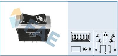 Wiper Switch FAE 62500
