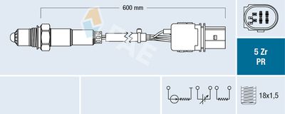 Oxygen Sensor FAE 75030