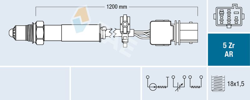 FAE 75105 Lambda Sensor