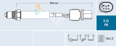 Oxygen Sensor FAE 75111