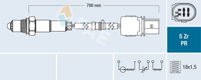 Oxygen Sensor FAE 75158