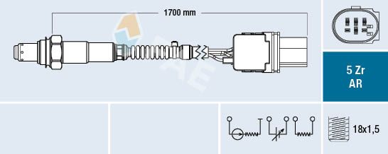 FAE 75363 Oxygen Sensor