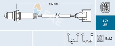 Oxygen Sensor FAE 75604