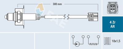 Oxygen Sensor FAE 75622