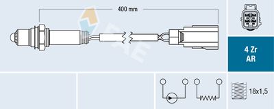 Oxygen Sensor FAE 75630
