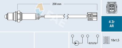 Oxygen Sensor FAE 75632