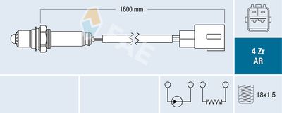 Oxygen Sensor FAE 75651