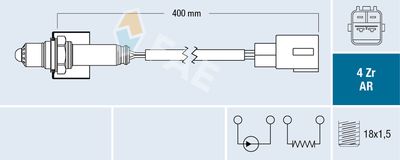 Oxygen Sensor FAE 75654