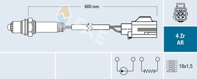 Oxygen Sensor FAE 75660