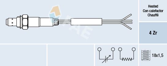 FAE 77004 Oxygen Sensor