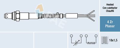 Lambda Sensor FAE 77005