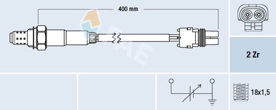 FAE 77104 Oxygen Sensor