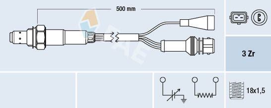 FAE 77105 Oxygen Sensor