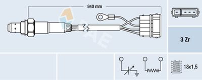Oxygen Sensor FAE 77112