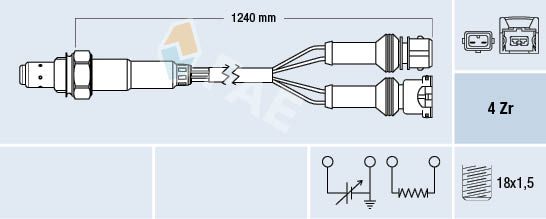 FAE 77125 Oxygen Sensor