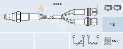 Oxygen Sensor FAE 77126