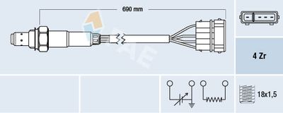 Oxygen Sensor FAE 77128