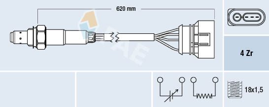 FAE 77131 Oxygen Sensor