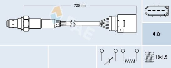 FAE 77139 Oxygen Sensor