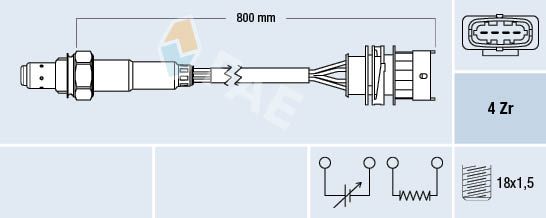 FAE 77157 Oxygen Sensor