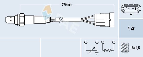 FAE 77160 Oxygen Sensor