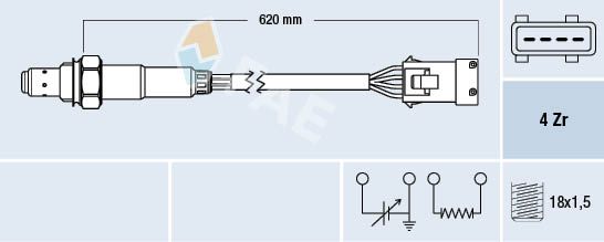 FAE 77163 Oxygen Sensor