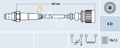 Oxygen Sensor FAE 77174