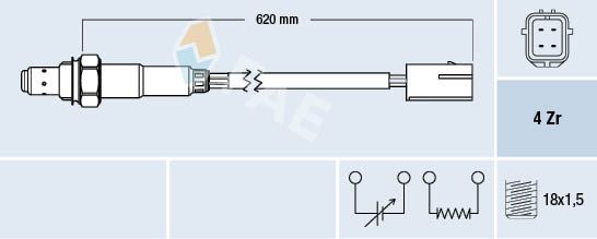 FAE 77177 Oxygen Sensor