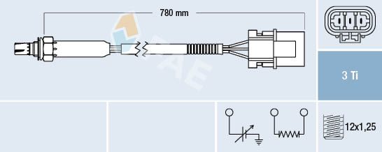 FAE 77181 Oxygen Sensor