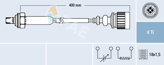 FAE 77187 Oxygen Sensor