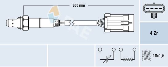 FAE 77195 Oxygen Sensor