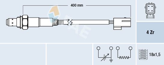FAE 77216 Lambda Sensor