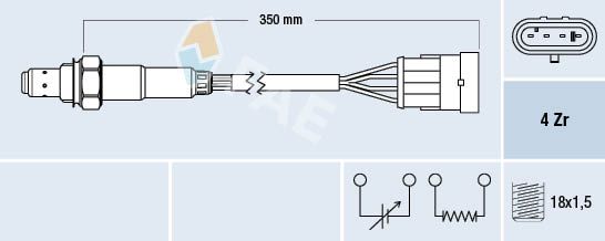 FAE 77217 Oxygen Sensor