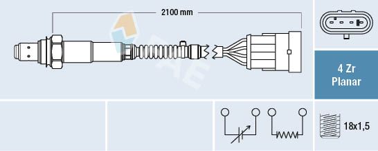 FAE 77227 Oxygen Sensor