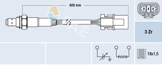 FAE 77230 Oxygen Sensor