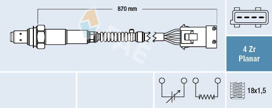 FAE 77235 Lambda Sensor