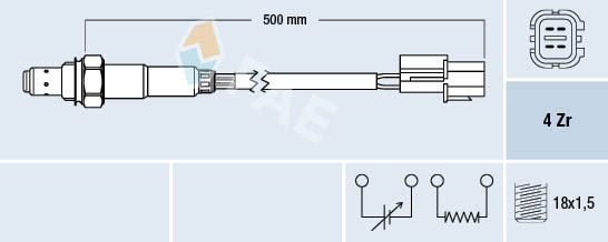 FAE 77292 Oxygen Sensor