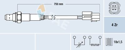 Oxygen Sensor FAE 77293